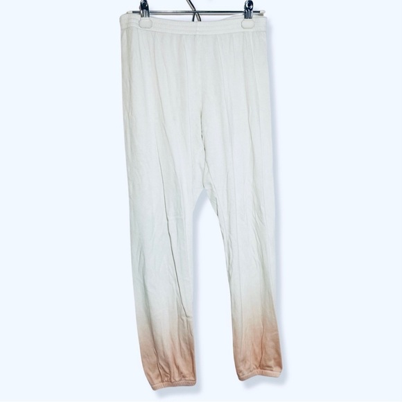 ⭐️AERIE Pink and White Ombré Jogger Leggings - Picture 1 of 5